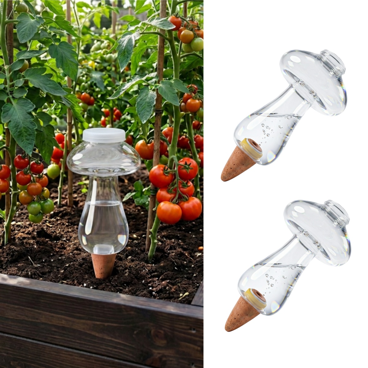Self Watering Planter - 300ml 실내 식물용 자동 급수 글로브,