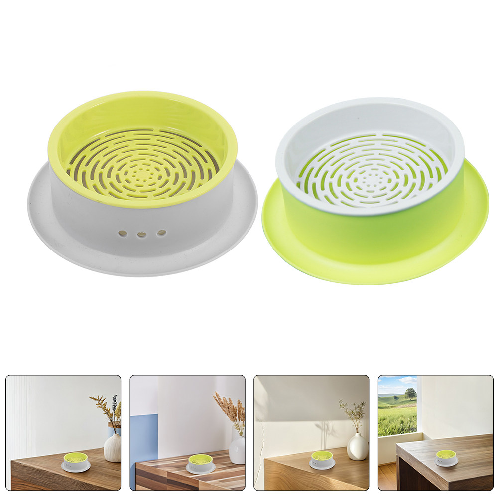 Hydroponic Kit - 2개입 수경재배 고양이 풀 재배기 플라스틱