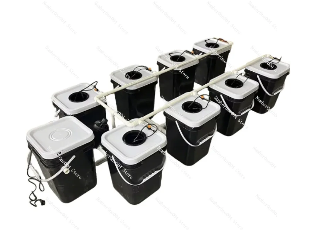Hydroponic Kit - RDWC 가정용 발코니 수경재배 키트, 4+1