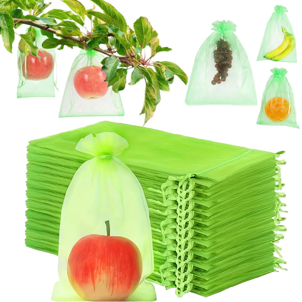 지퍼가 달린 100개 녹색 보호 가방, 과일 나무, 식 - Grow Bag 리뷰 및 가격