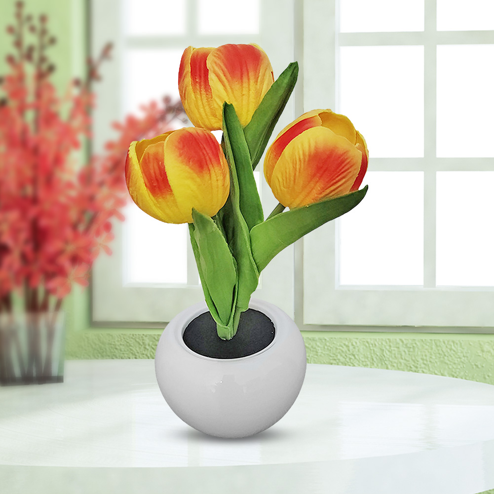 9x22cm 크기의 화분 모양 테이블 램프, 배터리 작 - Plant Pot 리뷰 및 가격