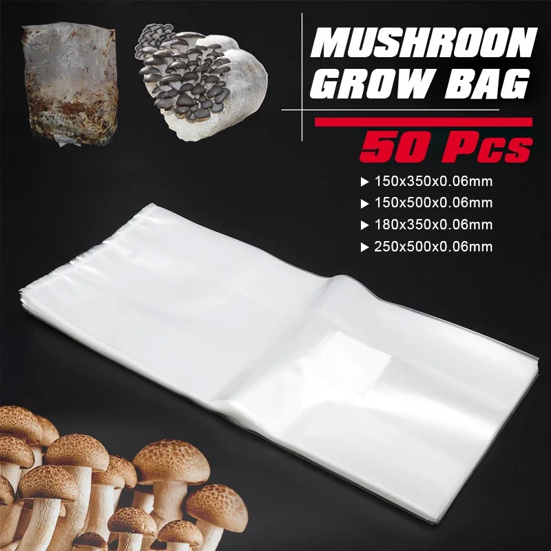 PVC 버섯 재배 가방, 스폰 매개체 성장 기질, 고온 - Grow Bag 리뷰 및 가격