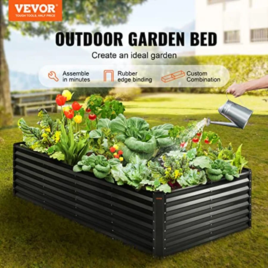 야외용 금속으로 제작된 높이 조절형 정원용 화분 세트( - Raised Garden Bed 리뷰 및 가격