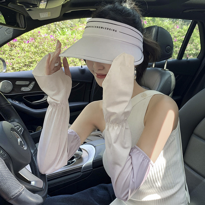 운전 핑거리스 썬 슬리브 장갑이 있는 조절 가능한 팔  - Garden Gloves 리뷰 및 가격