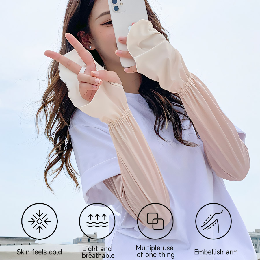 운전 핑거리스 썬 슬리브 장갑이 있는 조절 가능한 팔  - Garden Gloves 리뷰 및 가격