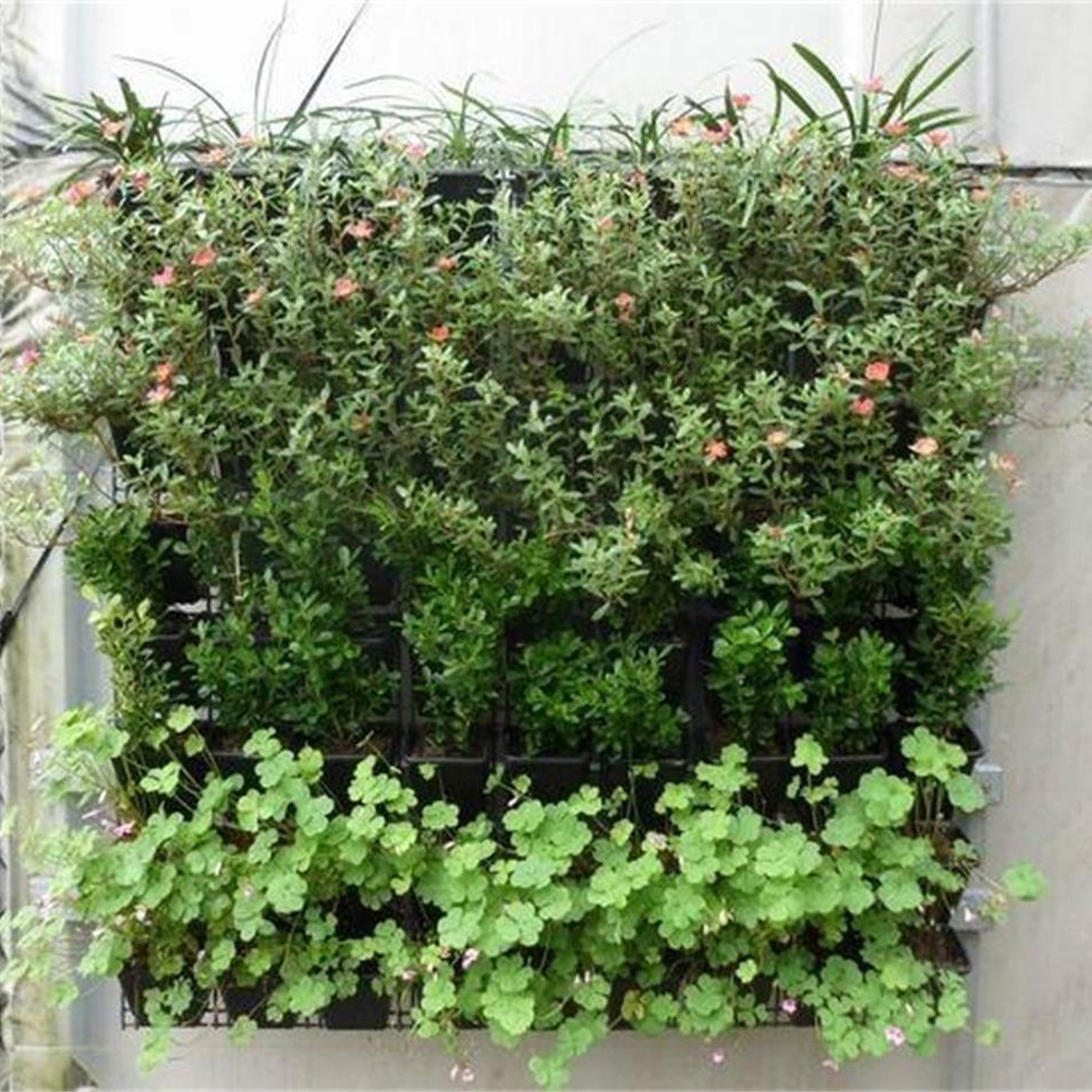 1개입 펠트 재질 벽걸이형 수직 12포켓 화분 공간 절 - Vertical Planter 리뷰 및 가격