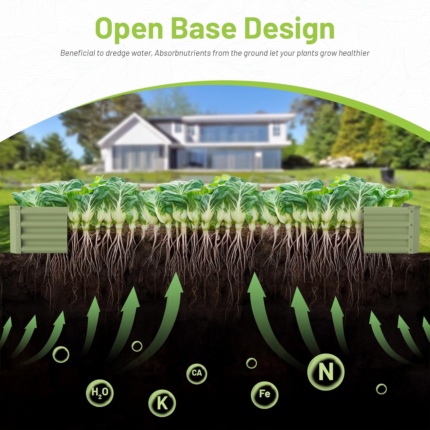 야외 채소 재배용 금속 재배상자, 아연 도금 강철, 8 - Raised Garden Bed 리뷰 및 가격