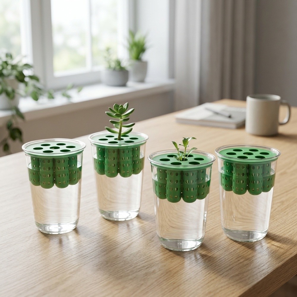 4개입 파 재배 키트: 창가용 파 재배 용기/재사용 가 - Hydroponic Kit 리뷰 및 가격