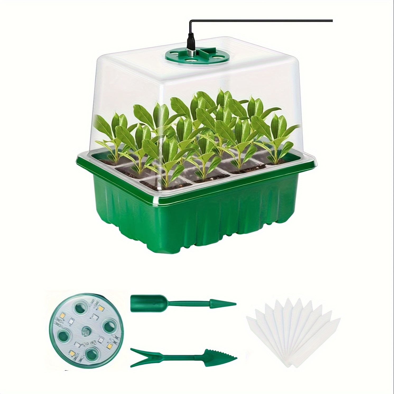 묘목 재배 키트 - 1/2/3 세트, 8개의 LED 재 - Grow Light Led 리뷰 및 가격