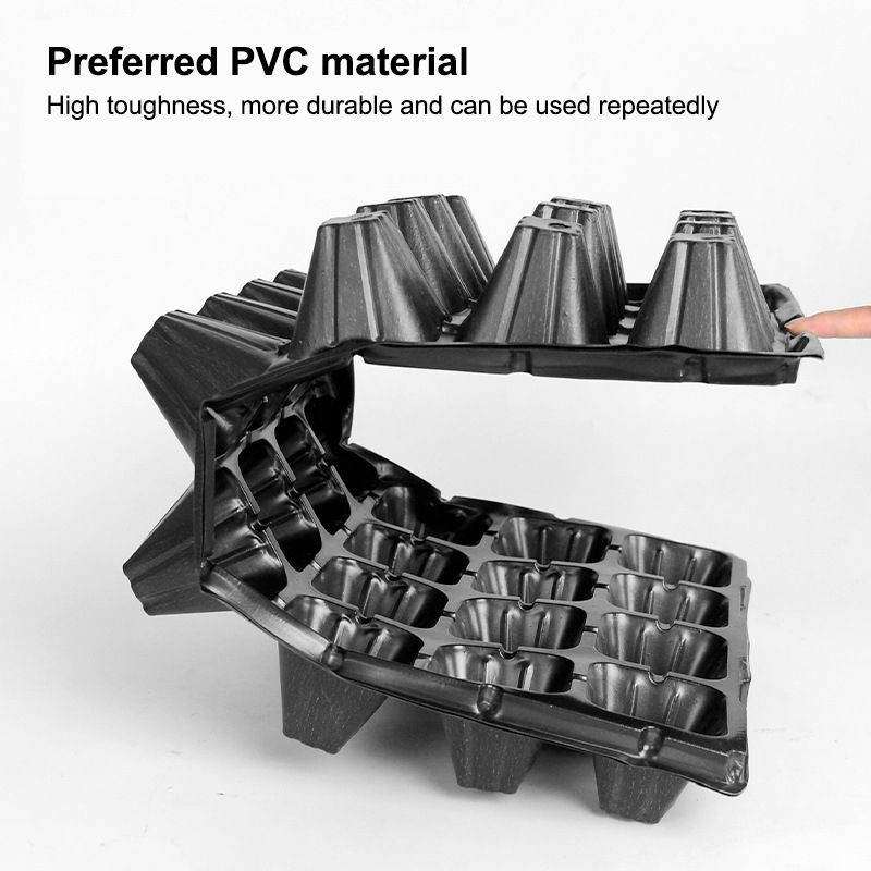 뜨거운 10Pcs 묘목 트레이 플라스틱 원예 발아 트레 - Seed Starter Tray 리뷰 및 가격