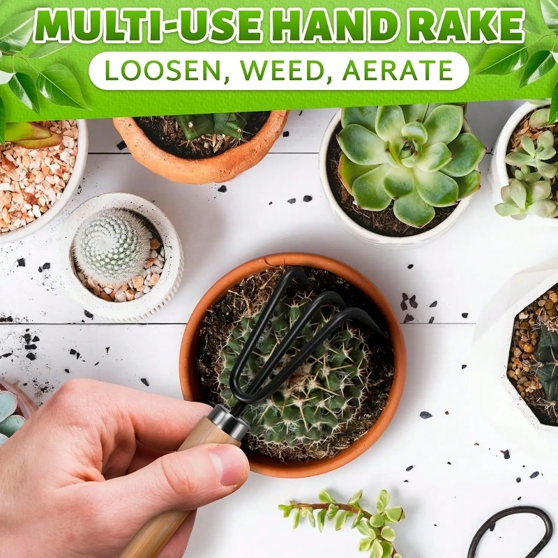 3PC/1Set 미니 원예 도구 세트 손잡이가 있는 휴 - Indoor Herb Garden 리뷰 및 가격