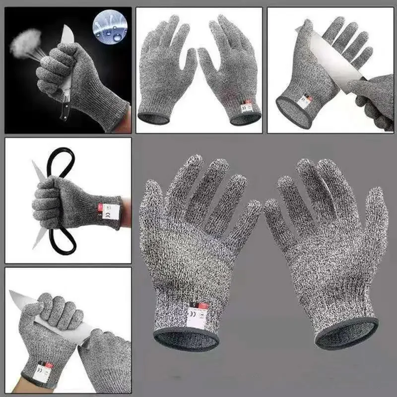 5단계 절단 방지 및 찔림 방지 금속 와이어 장갑, 주 - Garden Gloves 리뷰 및 가격