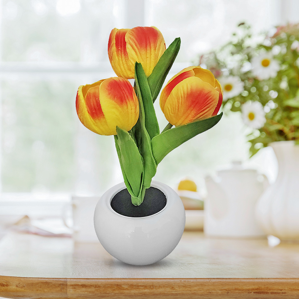9x22cm 크기의 화분 모양 테이블 램프, 배터리 작 - Plant Pot 리뷰 및 가격