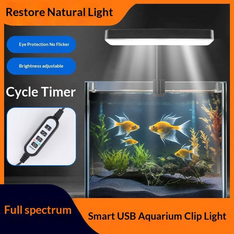 풀 스펙트럼 LED 수족관 조명 360도 조절 가능 타 - Grow Light Led 리뷰 및 가격