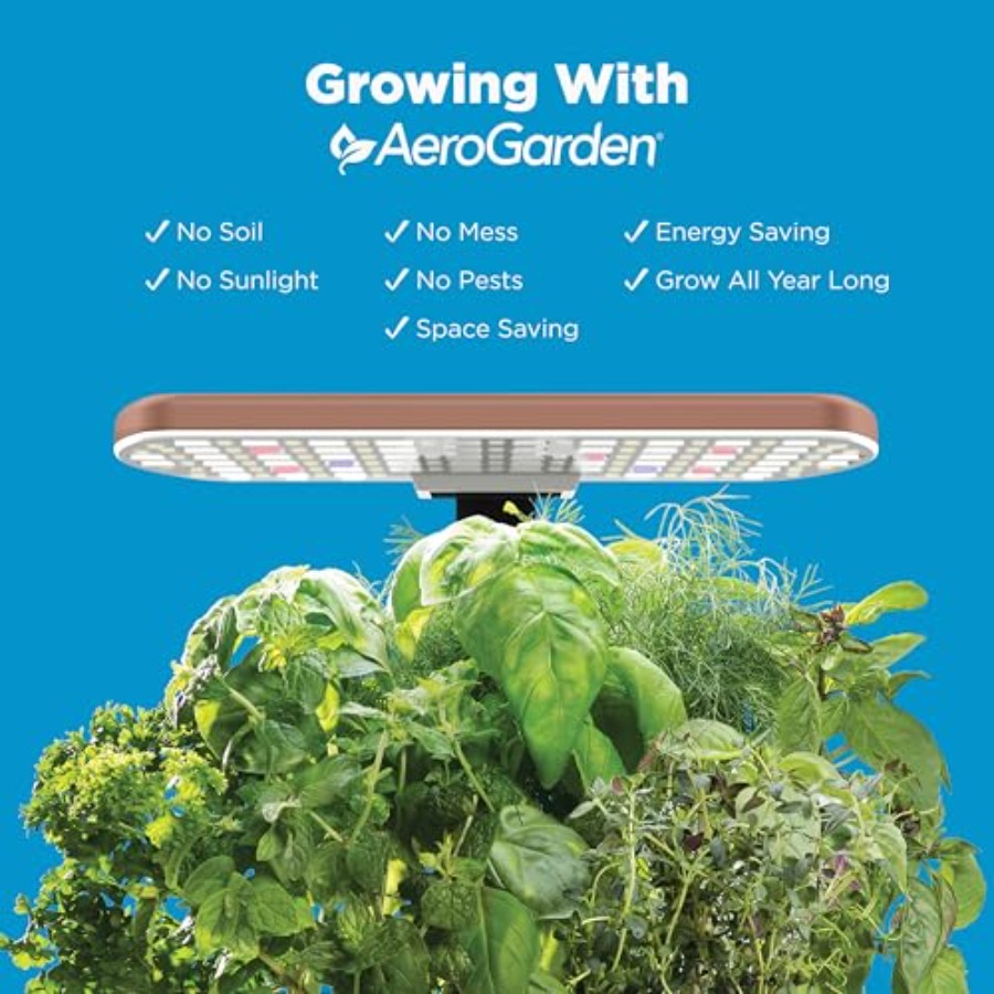 사계절 허브와 채소를 재배할 수 있는 실내 수경 재배  - Indoor Herb Garden 리뷰 및 가격