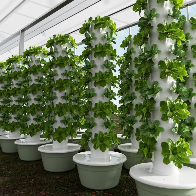 수직 수경 재배 타워 에어로포닉 타워 과일 및 채소용  - Vertical Planter 리뷰 및 가격